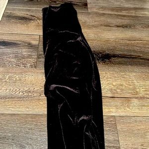 Wolford velvet leggings